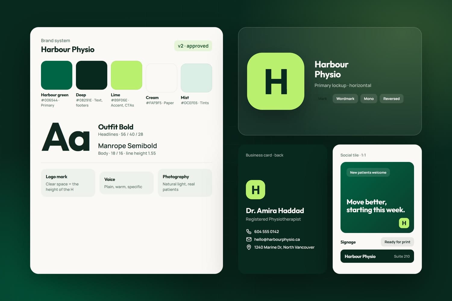 Brand identity system